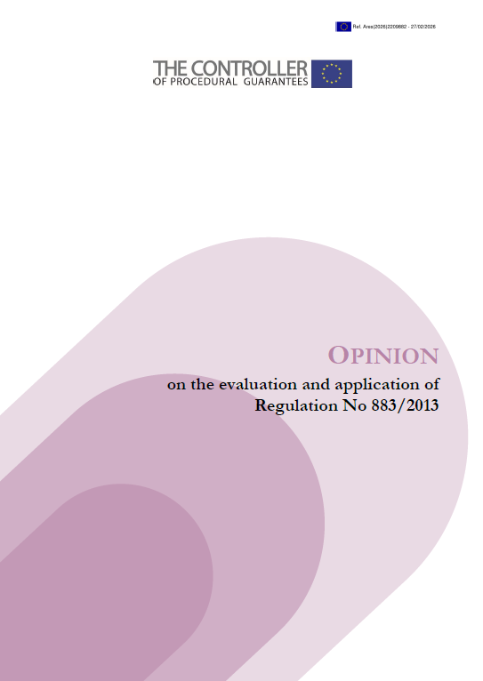 Opinion on evaluation of OLAF Regulation